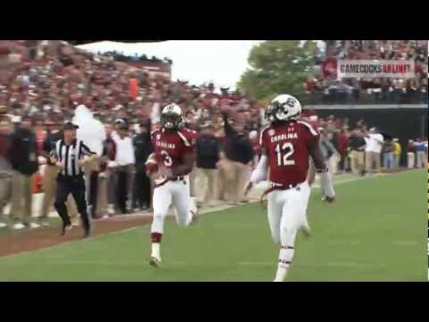 Akeem Auguste Fumble Recovery for a Touchdown - South Carolina vs. Wofford - 2012