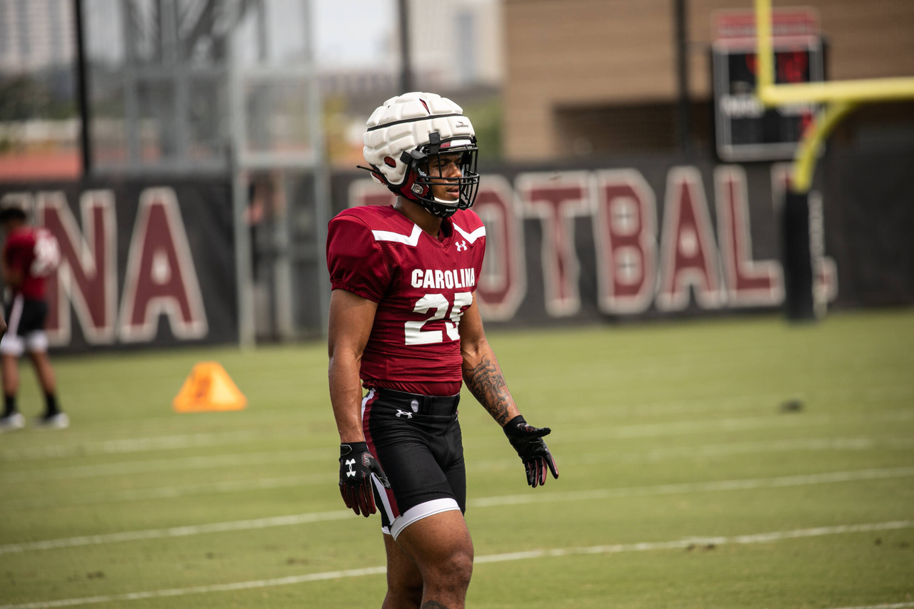 Rashad Amos (25) | Saturday, Aug. 22, 2020 | Ken & Cyndi Long Football Operations Center | Columbia, S.C. | Photos by South Carolina Athletics