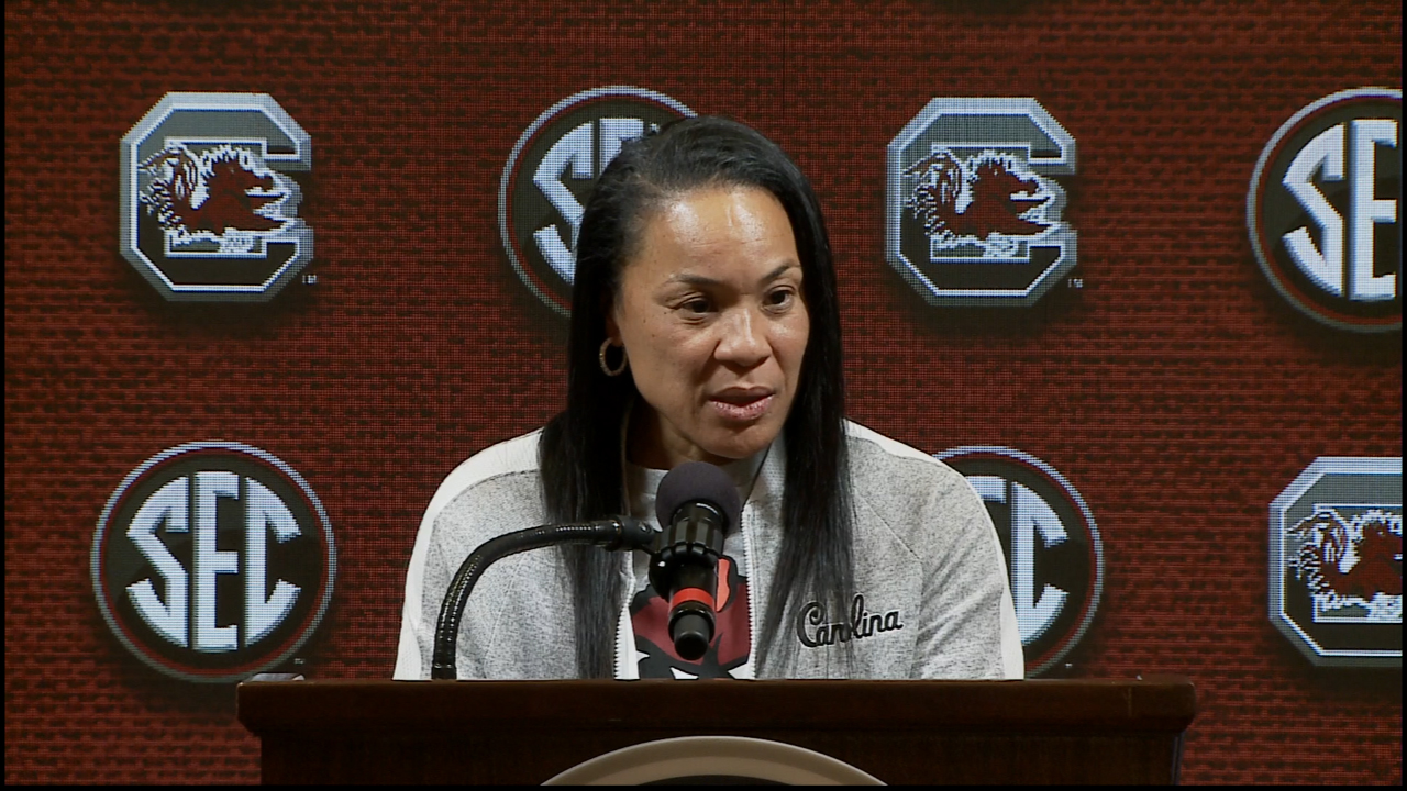 Video: Dawn Staley speaks at SEC Media Days – University of South Carolina  Athletics