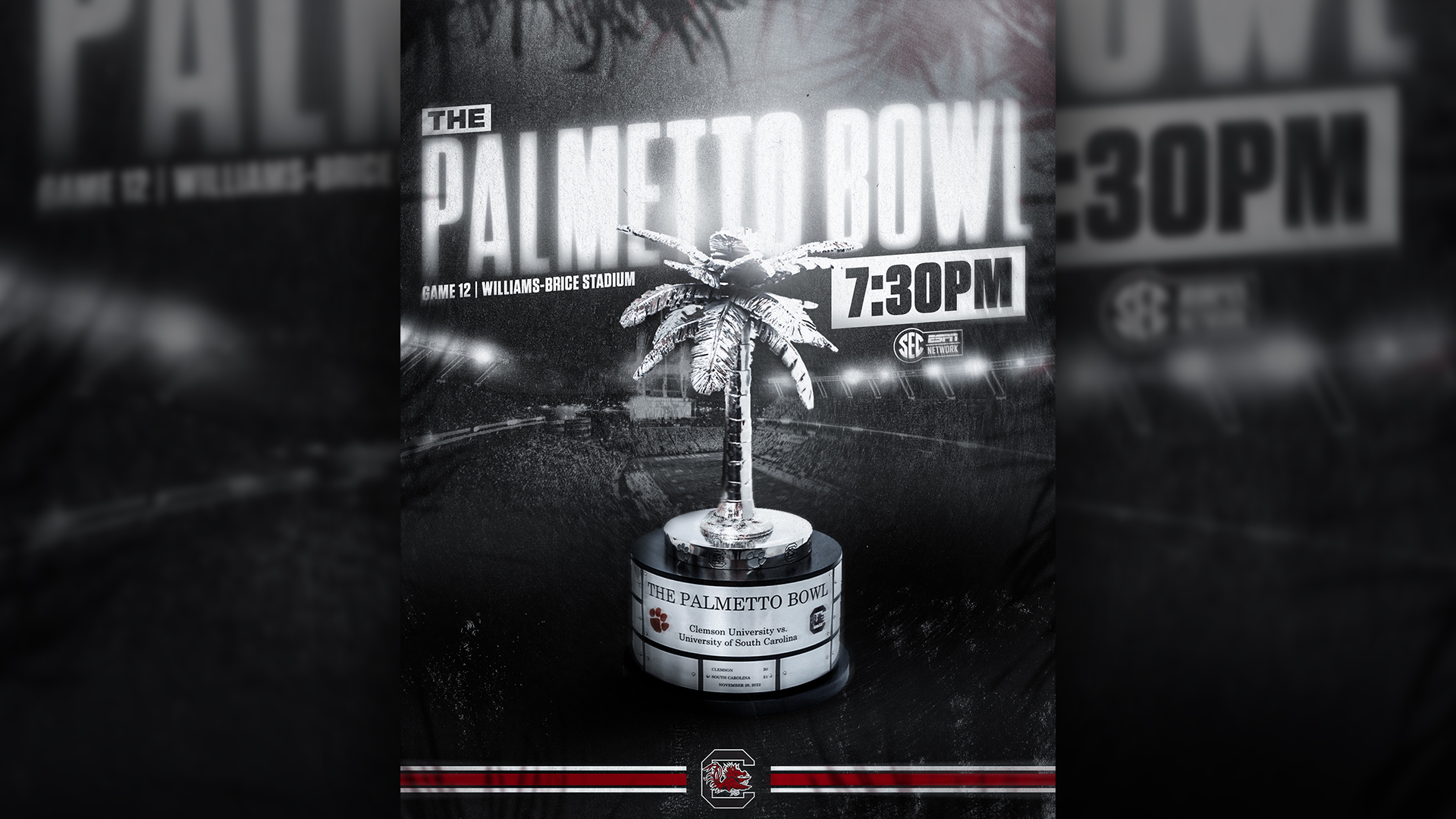 Palmetto Bowl Will Be Played Under the Lights on Saturday, Nov. 25