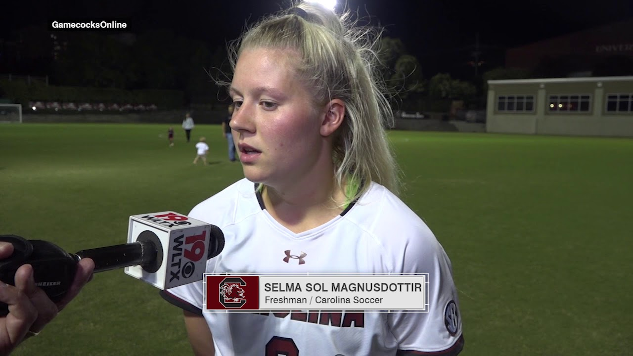 POSTGAME: Selma Sol Magnusdottir on the Clemson Win — 8/23/18