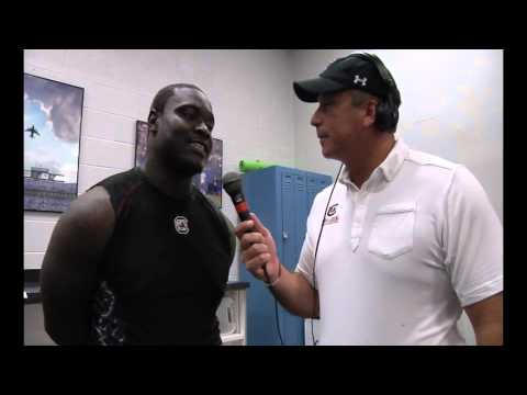 Melvin Ingram Post-Game with Gamecock Radio - ECU