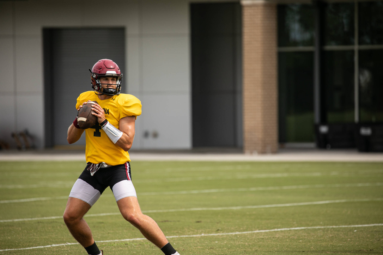 Luke Doty (4) | Saturday, Aug. 22, 2020 | Ken & Cyndi Long Football Operations Center | Columbia, S.C. | Photos by South Carolina Athletics