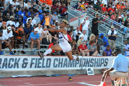 Yann Randrianasolo in action at the 2019 NCAA Outdoor Championships | June 5-8, 2019 | Photos by Cheryl Treworgy