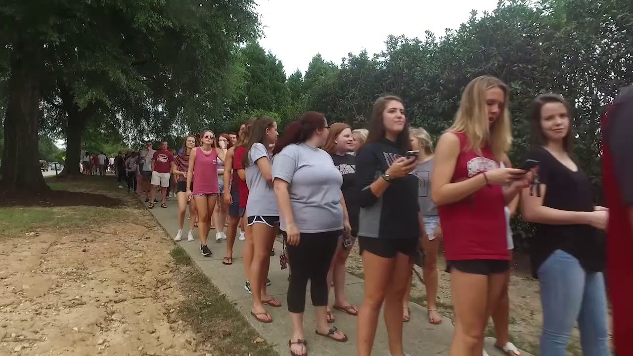 Men's Soccer Student Line vs. USC Upstate - 8/25/17