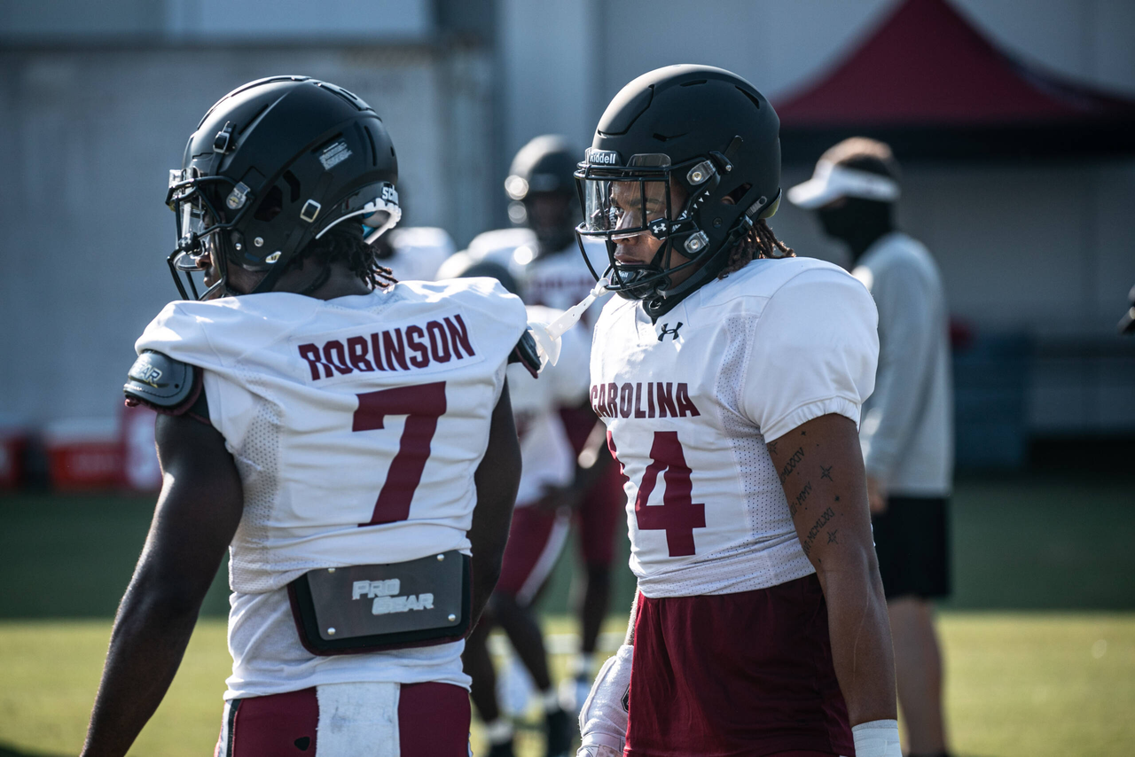 Joey Hunter (14) | Tuesday, Sept. 8, 2020 | Ken & Cyndi Long Football Operations Center | Columbia, S.C. | Photos by South Carolina Athletics