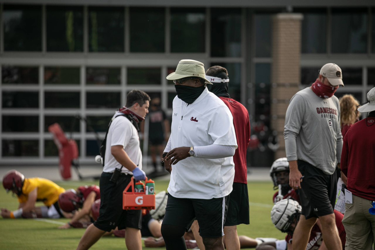 Tuesday, Aug. 18, 2020 | Ken & Cyndi Long Football Operations Center | Columbia, S.C. | Photos by South Carolina Athletics