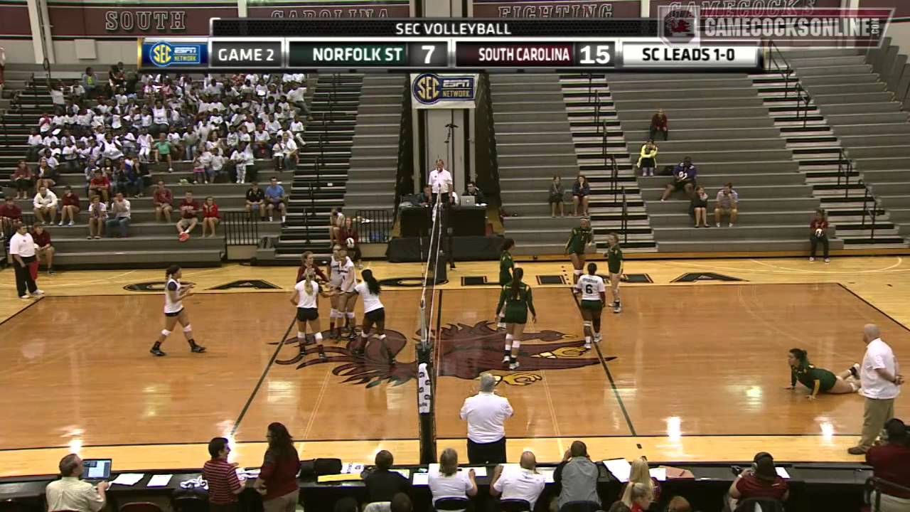 Highlights: South Carolina Volleyball Defeats Norfolk State