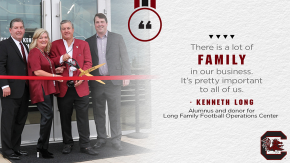 Family is Key Ingredient in the Longs' Commitment to South Carolina