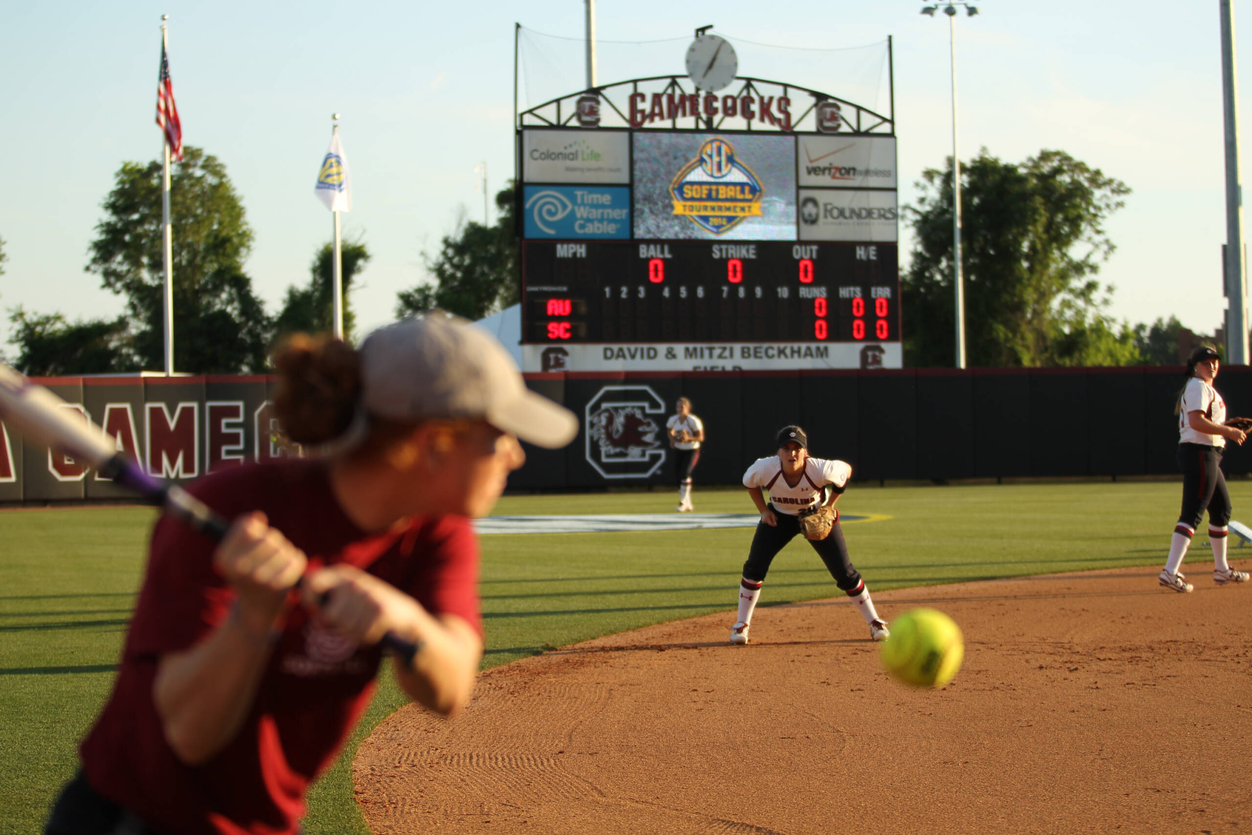 Softball vs. Auburn in 2014 SEC Tournament First Round