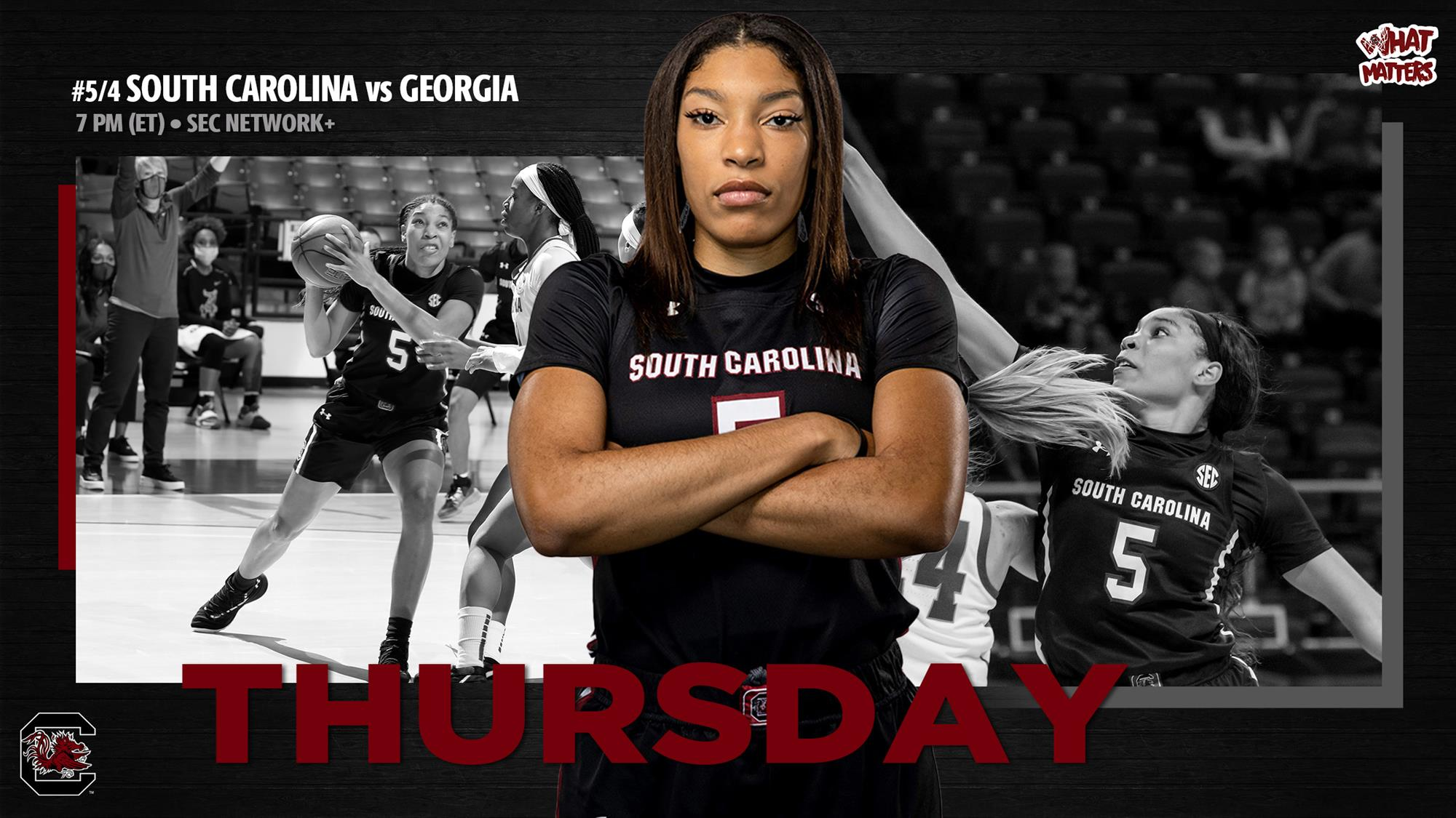 Gamecocks Face Border Rival Georgia Thursday