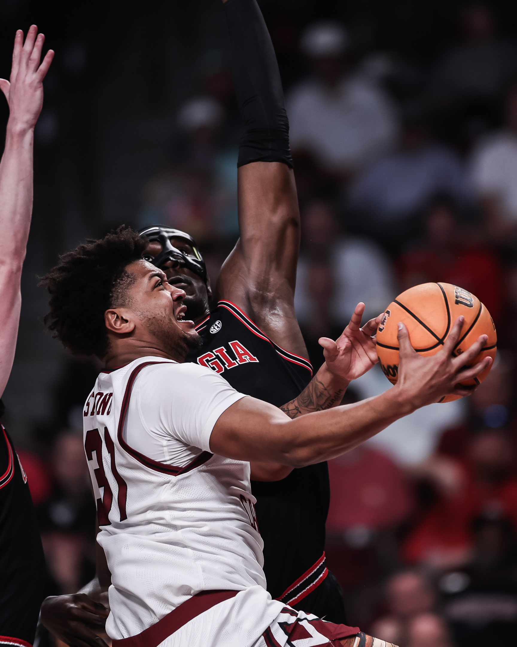 No. 18/20 Bulldogs Rally By Gamecocks, 75-70