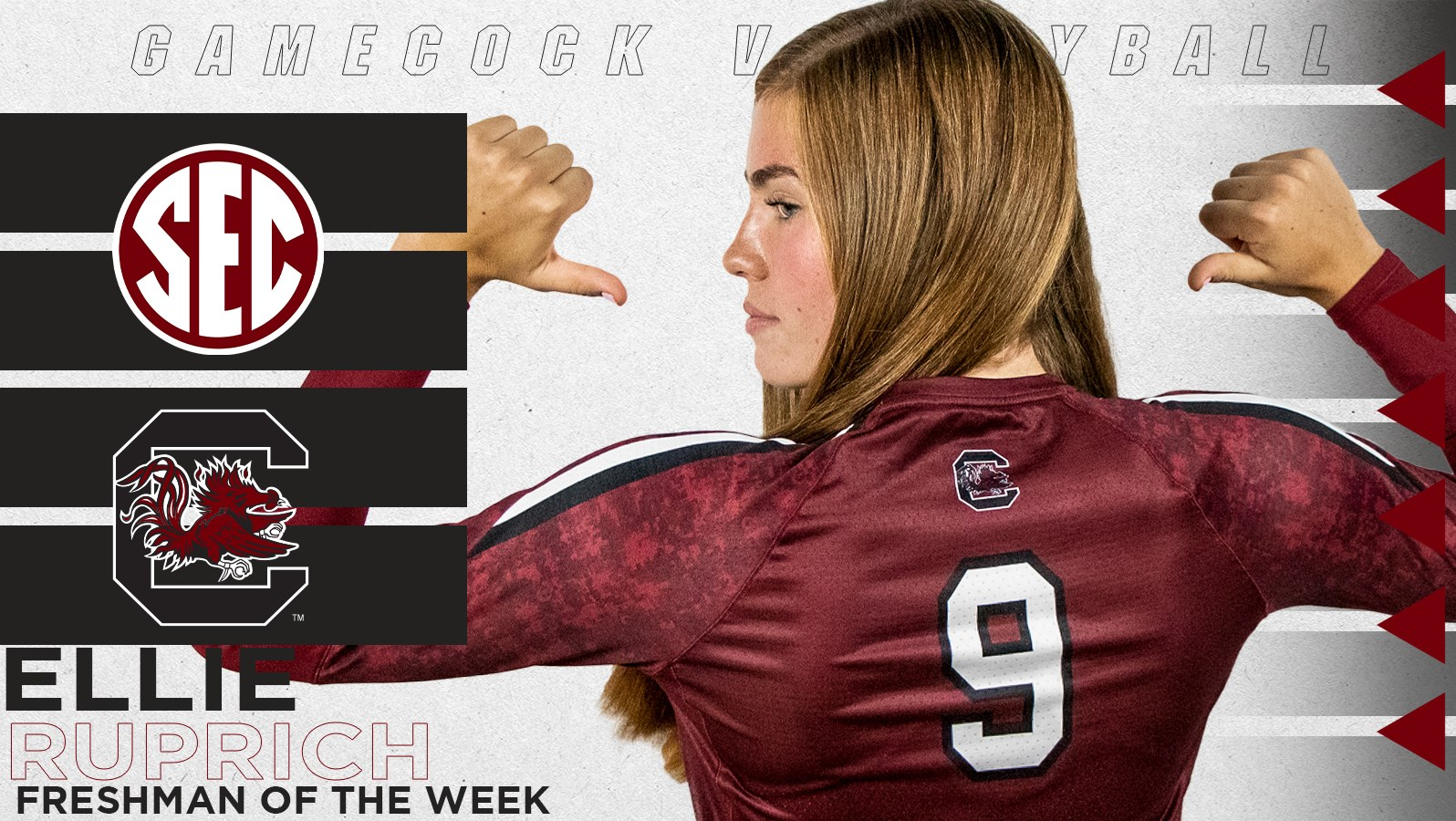 Ruprich Earns Second SEC Freshman of the Week Honor of the Season