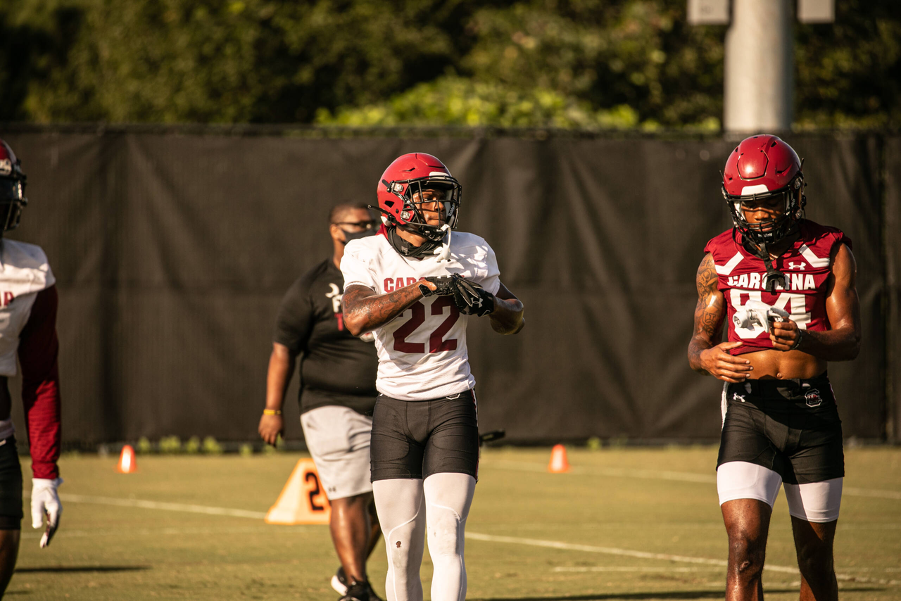 John Dixon (22) | Thursday, Sept. 3, 2020 | Ken & Cyndi Long Football Operations Center | Columbia, S.C. | Photos by South Carolina Athletics