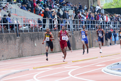 Noah Walker in action at the 125th Penn Relays | Photo by Charles Revelle | April 26, 2019