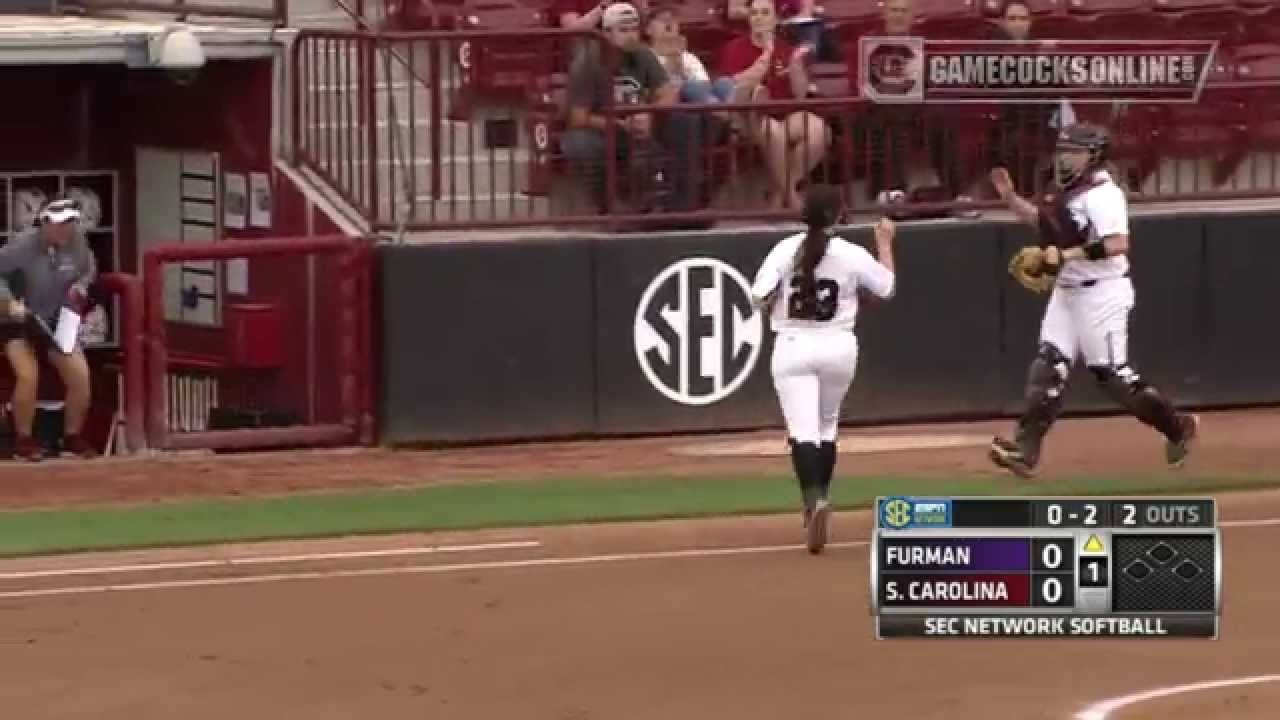 Highlights: South Carolina Softball 2-1 Win Over Furman