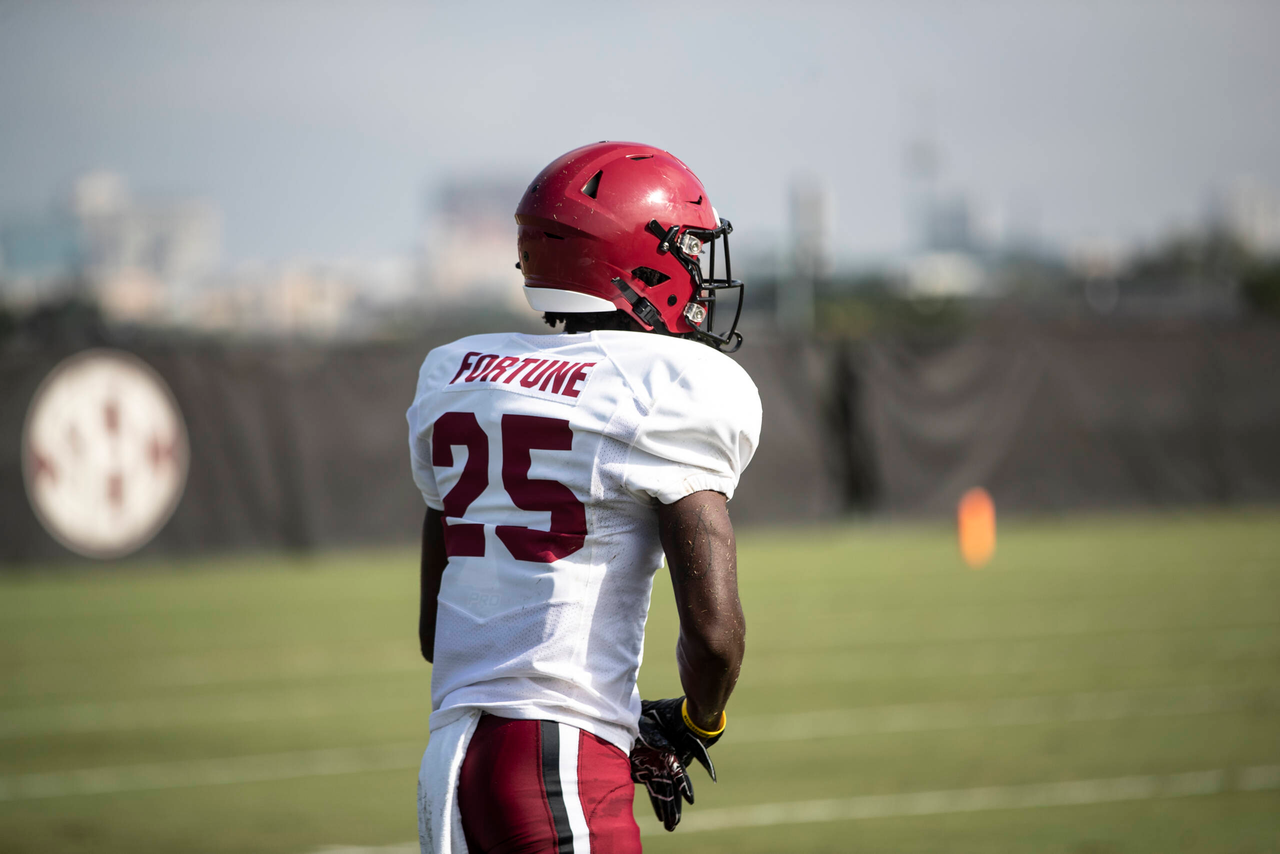 O'Donnell Fortune (25) | Tuesday, Sept. 1, 2020 | Ken & Cyndi Long Football Operations Center | Columbia, S.C. | Photos by South Carolina Athletics