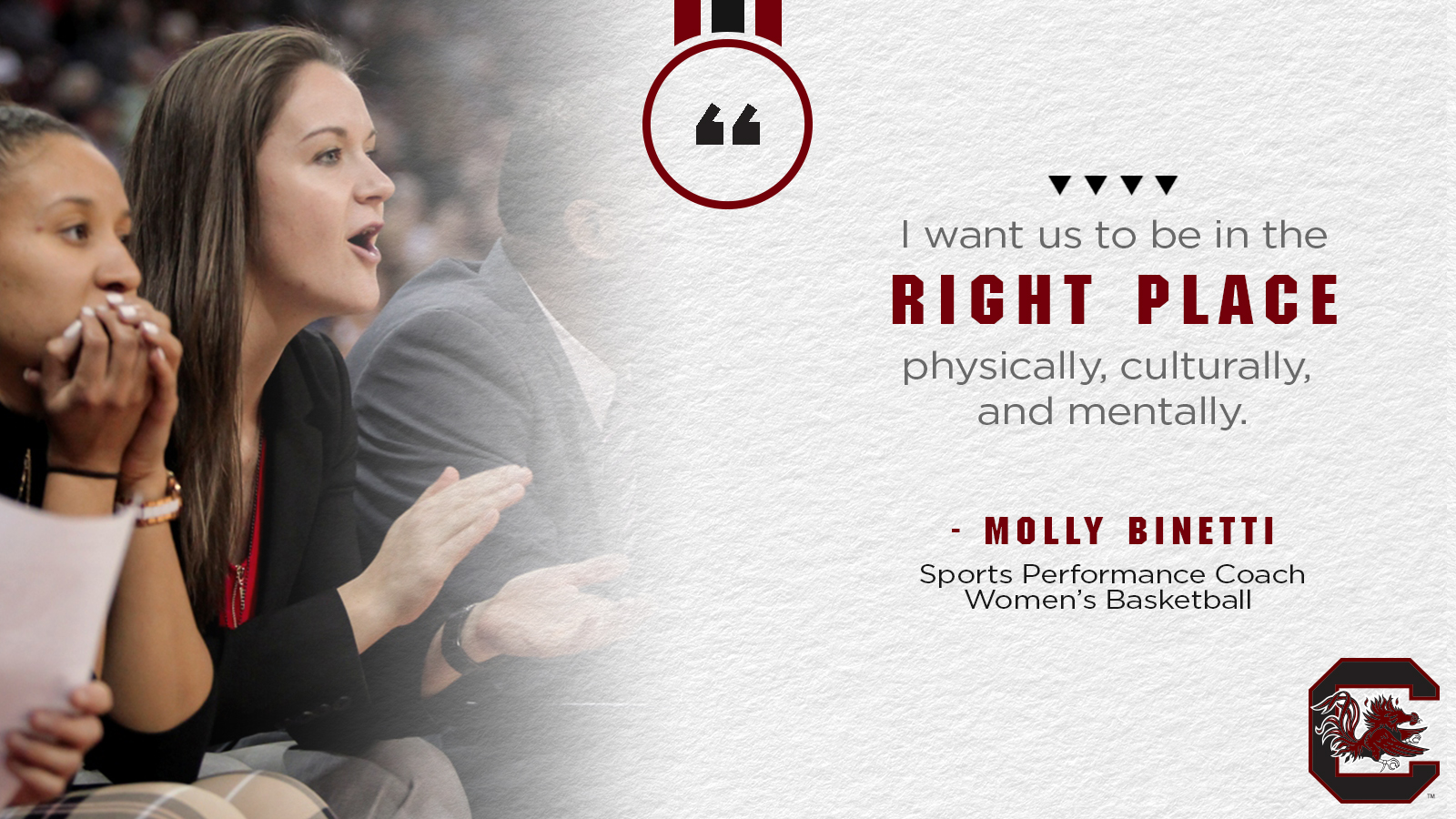 Building Relationships is Key for Binetti and Women's Basketball