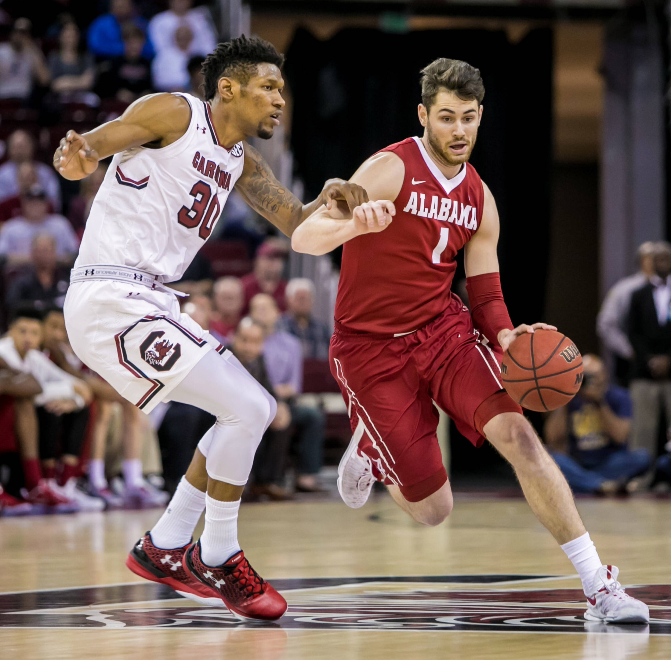 South Carolina vs. Alabama