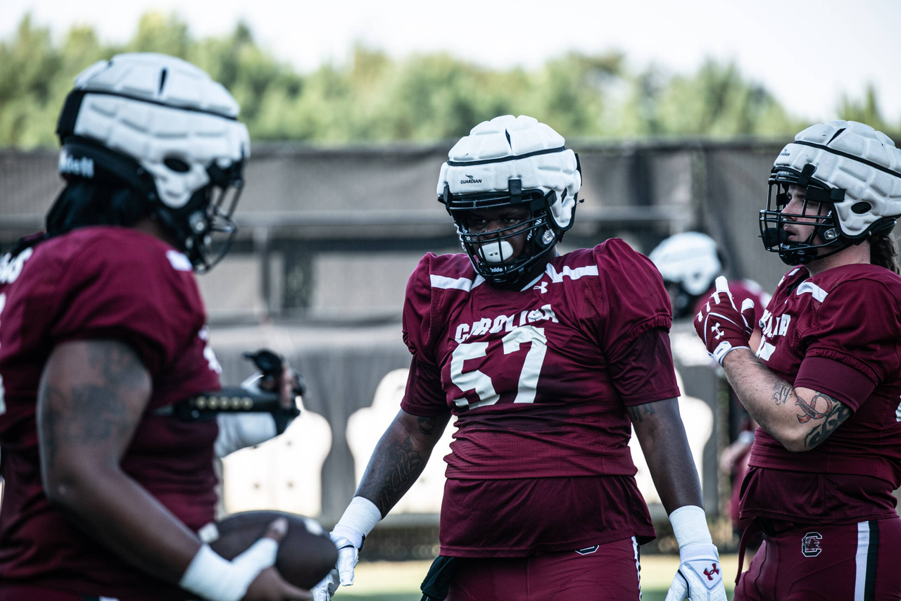 Will Rogers (57) | Tuesday, Sept. 8, 2020 | Ken & Cyndi Long Football Operations Center | Columbia, S.C. | Photos by South Carolina Athletics