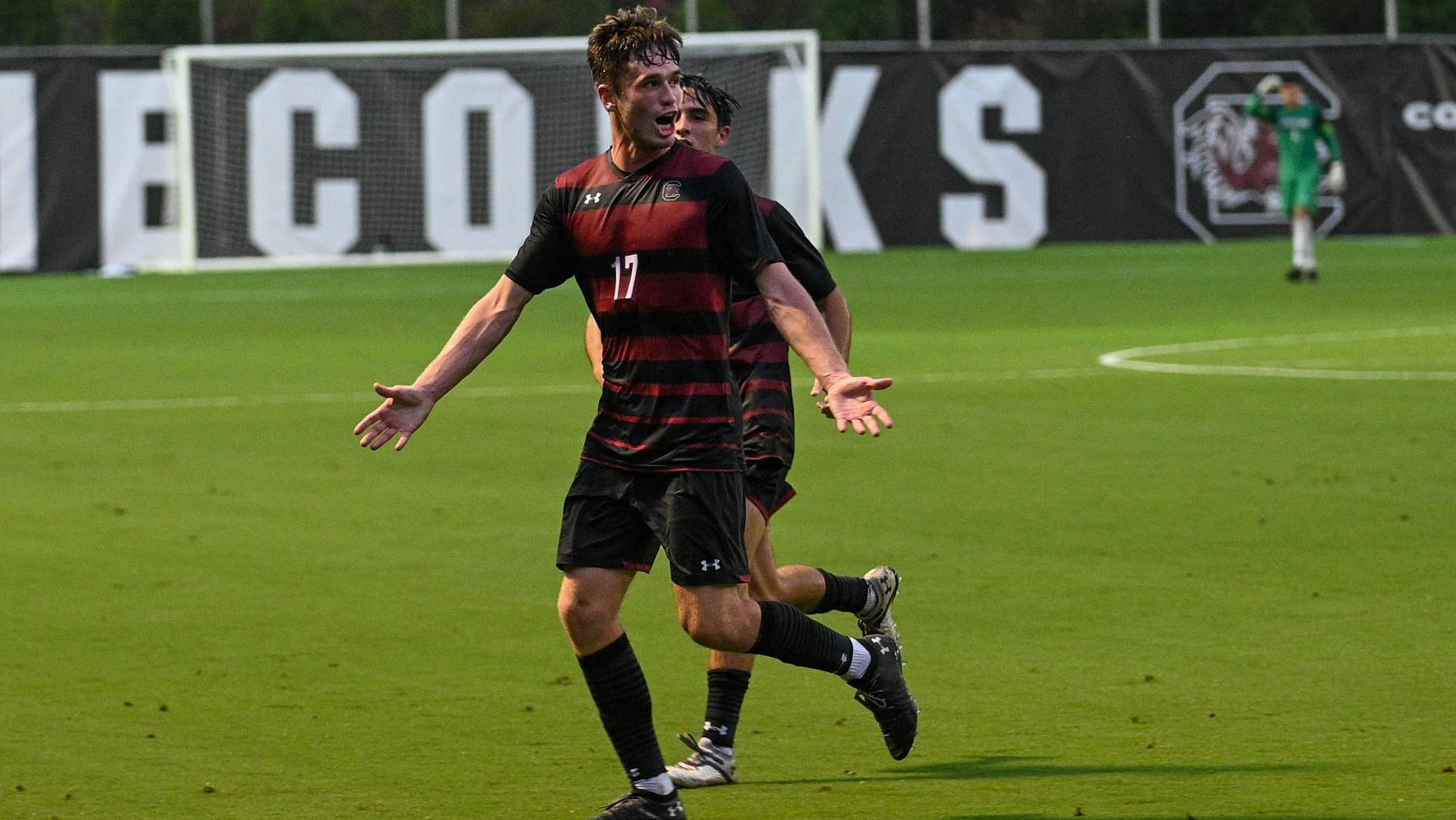 Logan Frost Scores Twice to Lead Carolina Past Blazers