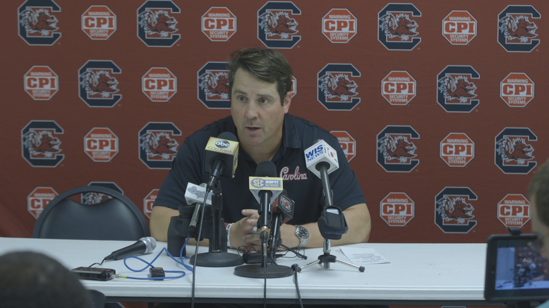 9/29/18 - Will Muschamp on Kentucky