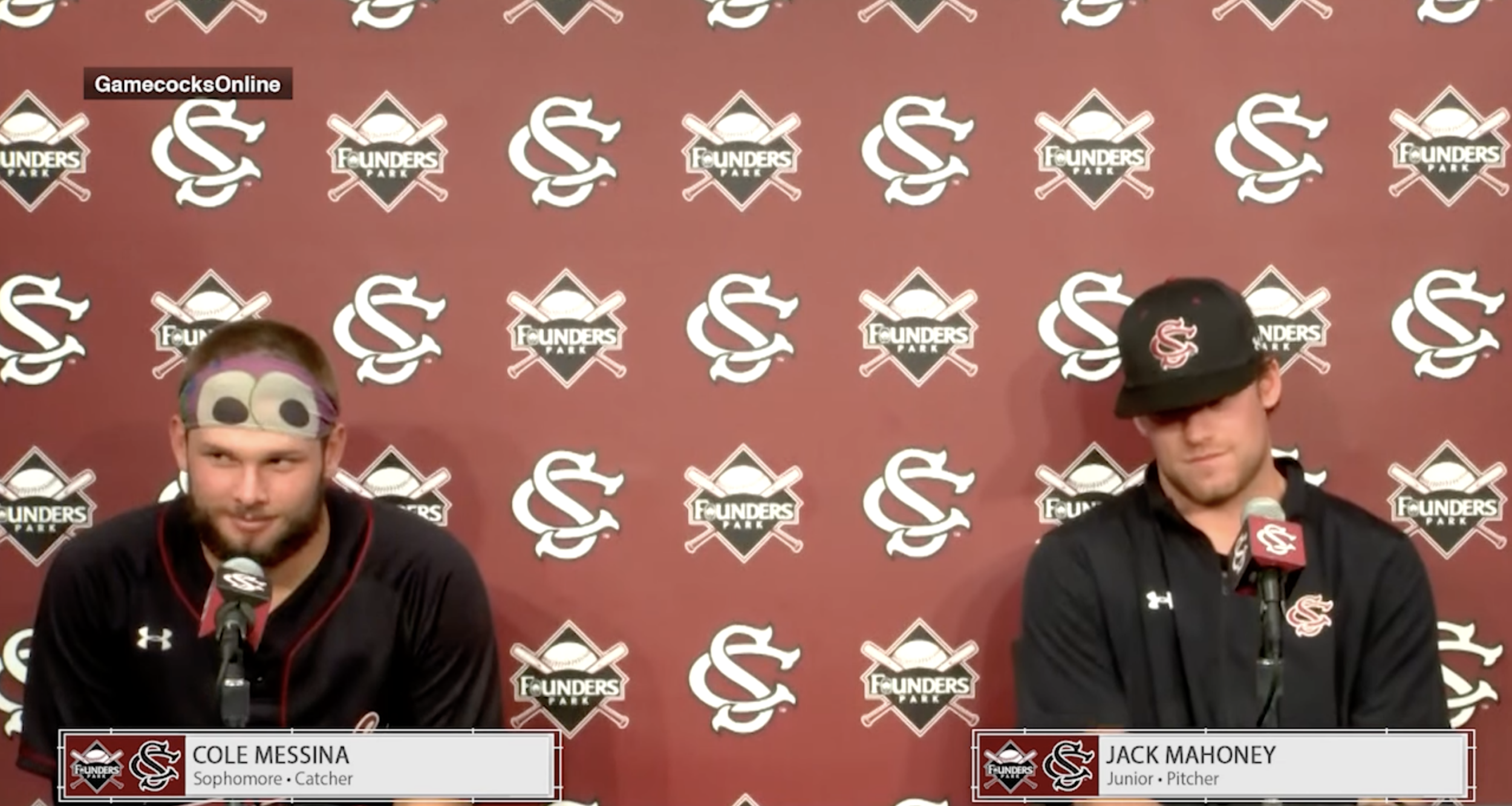 PostGame News Conference: Cole Messina and Jack Mahoney - (Tennessee)