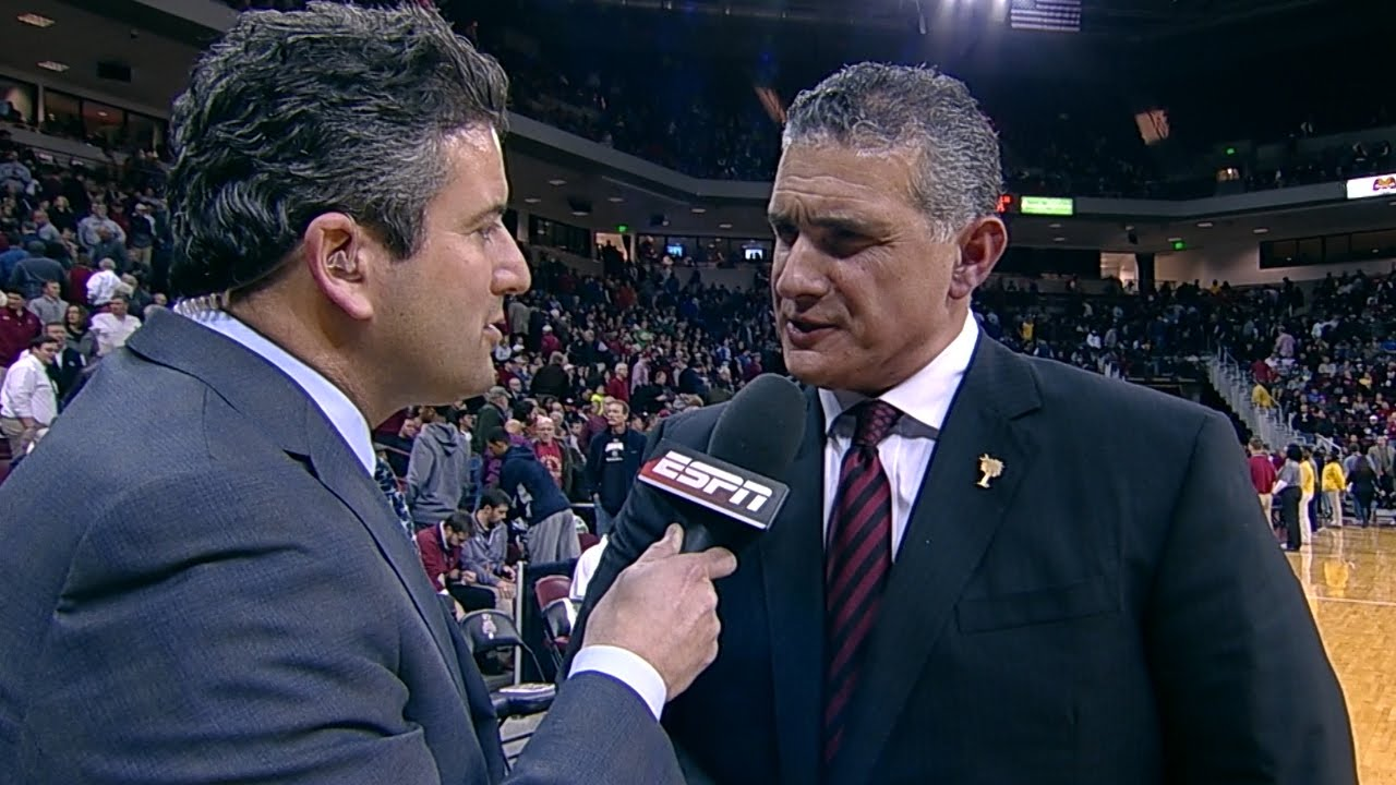 Halftime Interview - Andy Katz and Frank Martin (LSU) - 2/10/16