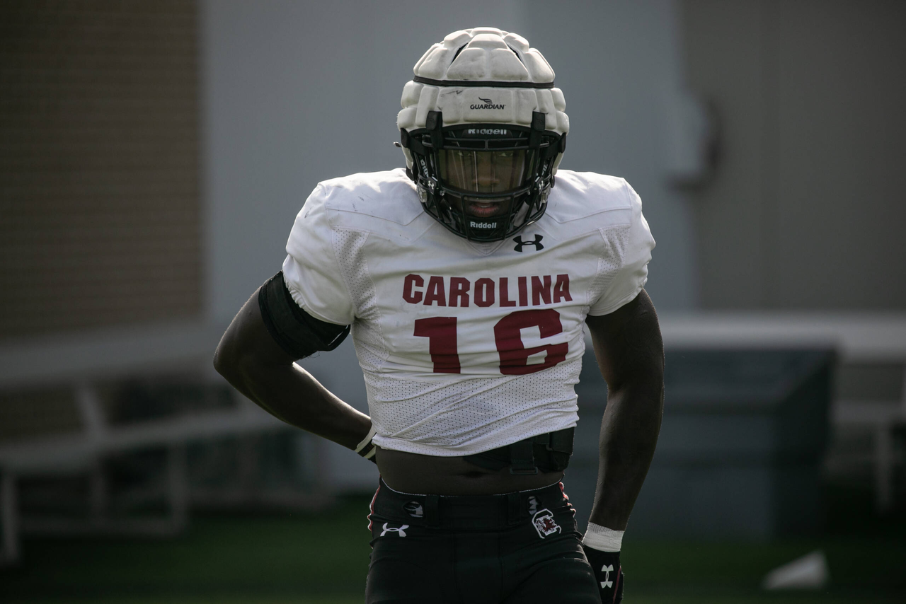 Rodricus Fitten (16) | Tuesday, Sept. 15, 2020 | Ken & Cyndi Long Football Operations Center | Columbia, S.C. | Photos by South Carolina Athletics