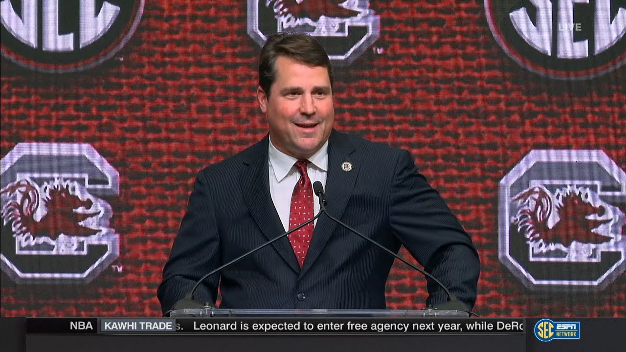 Will Muschamp SEC Media Day News Conference — 7/19/18