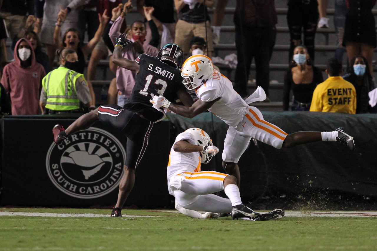 Shi Smith (13)  | Saturday, Sept. 26, 2020 | Williams-Brice Stadium | Columbia, S.C. | Photos by Travis Bell