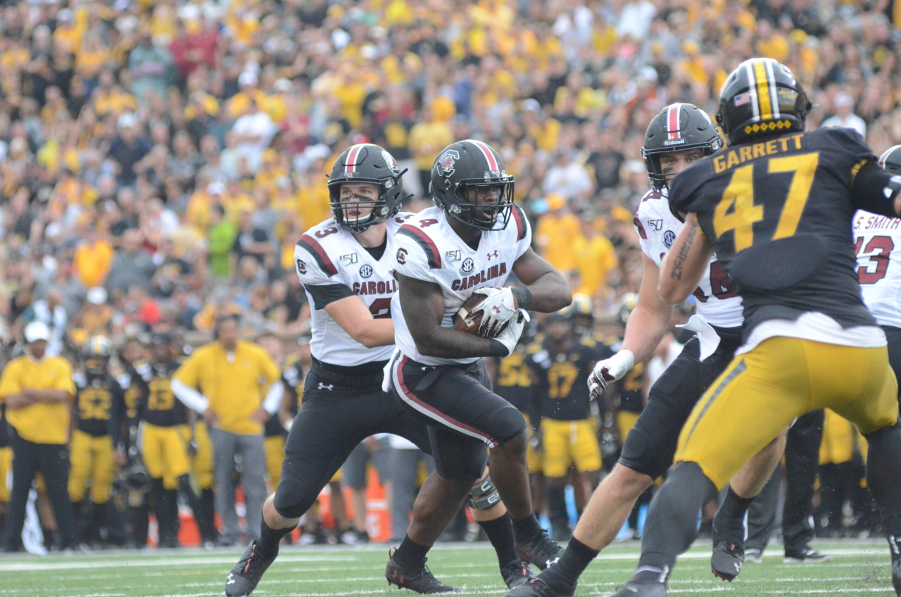 Tavien Feaster (3) at Missouri (Sept. 21, 2019)