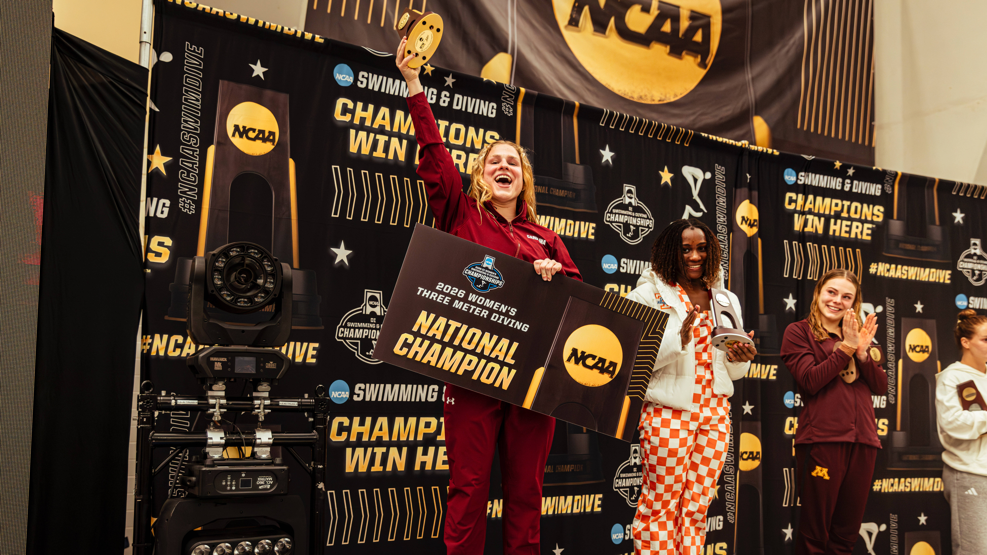 Verzyl Wins First 3-Meter National Title in Program History