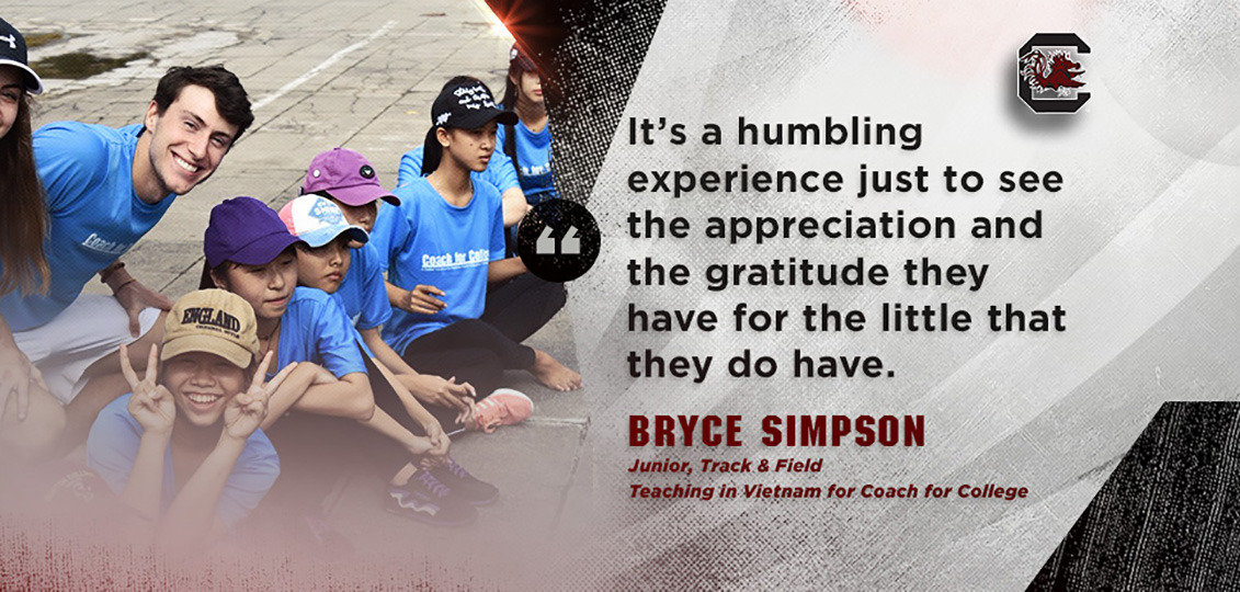 Simpson Enjoys Eye-Opening Experience in Vietnam