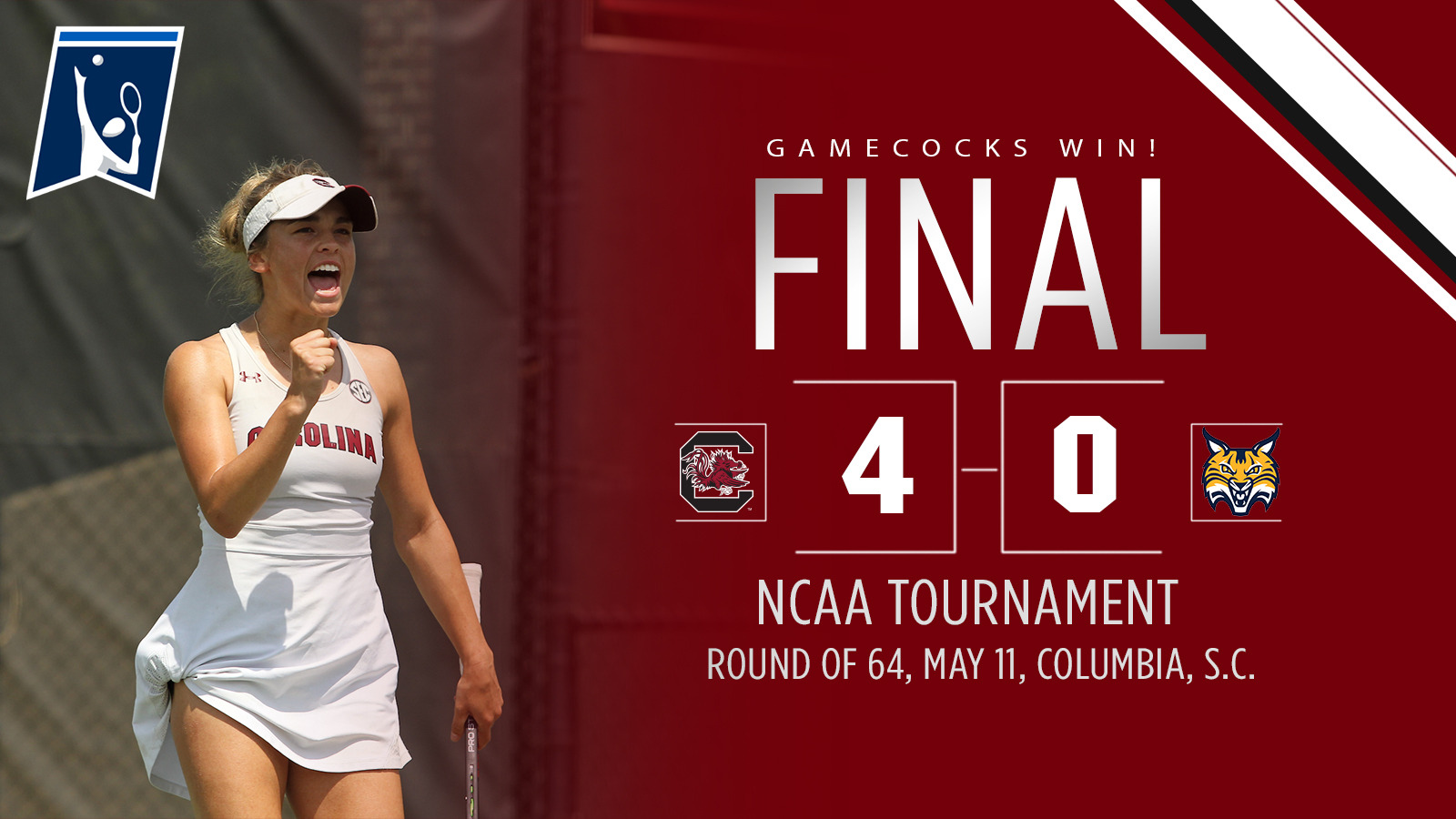No. 10 Gamecocks Advance To Round of 32 With Sweep