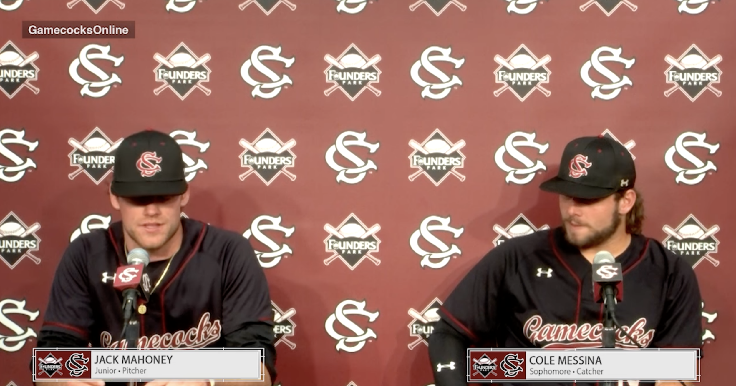 PostGame News Conference: (UMass Lowell) - Jack Mahoney and Cole Messina