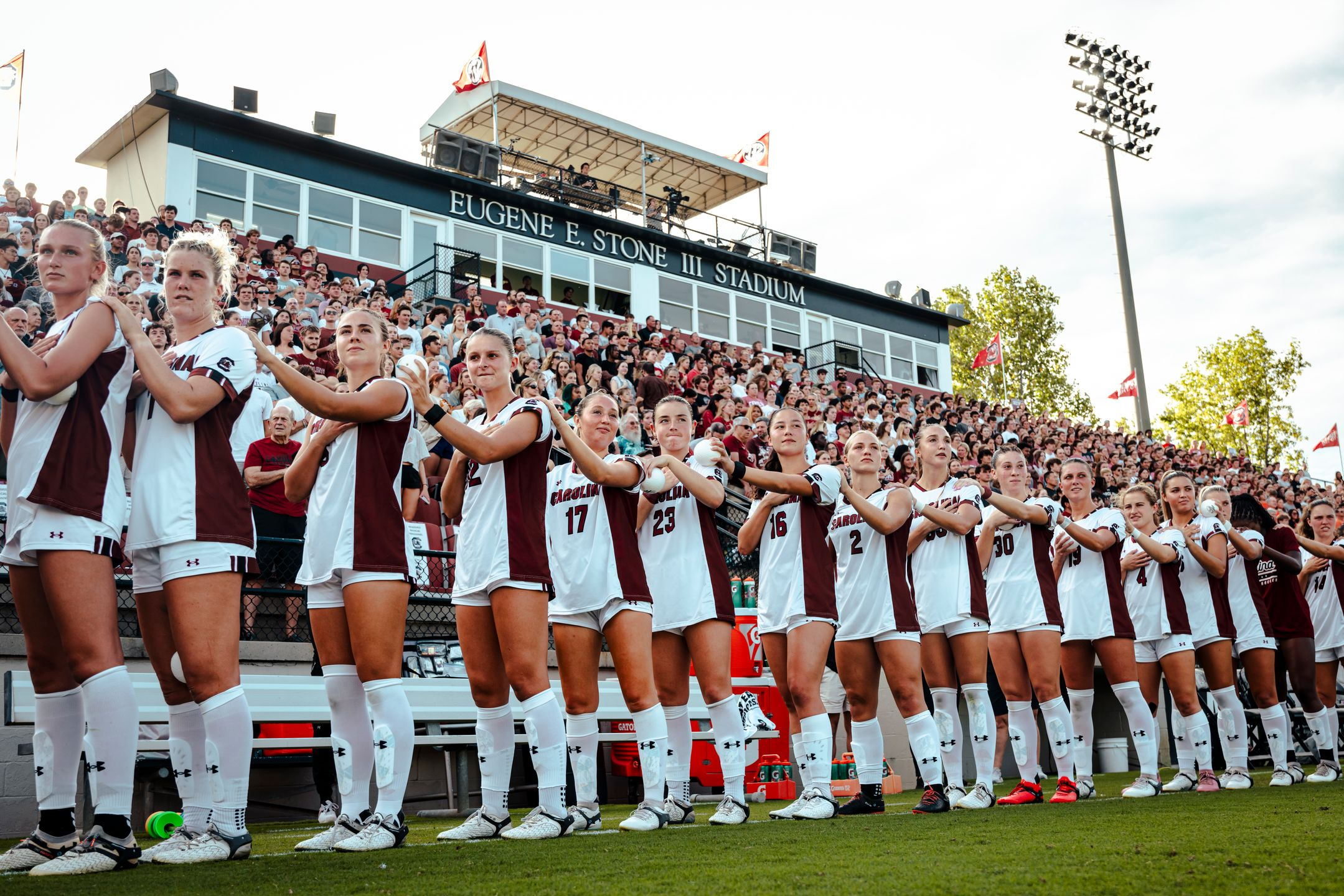 Gamecocks to Host Georgetown for Senior Day