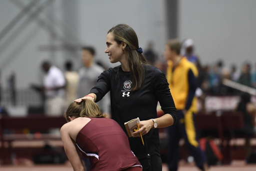 Graduate Assistant Breanna Radford in action at the Gamecock Inaugural | Jan. 18, 2019 | Photo by Allen Sharpe