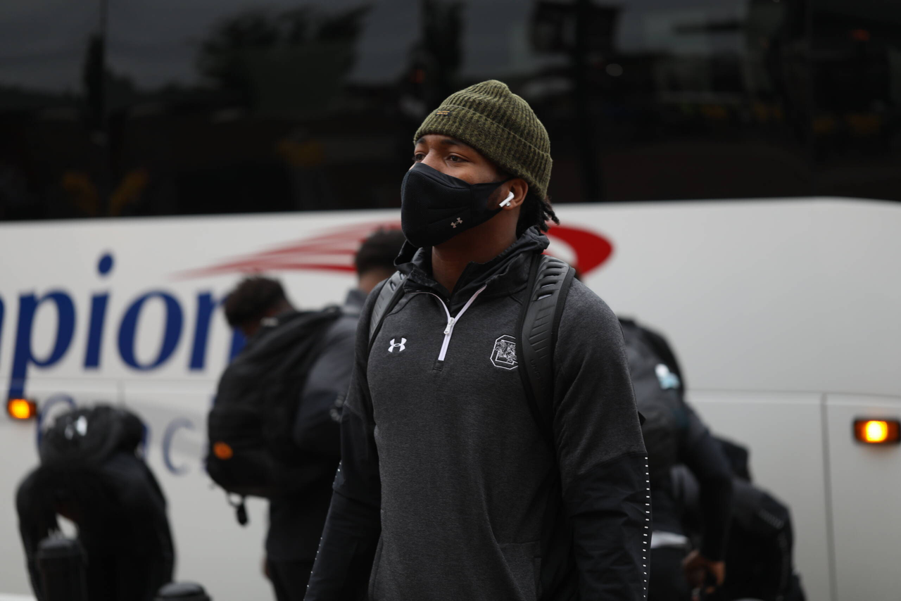 Kingsley Enagbare (52) | Saturday, Sept. 26, 2020 | Williams-Brice Stadium | Columbia, S.C. | Photos by South Carolina Athletics