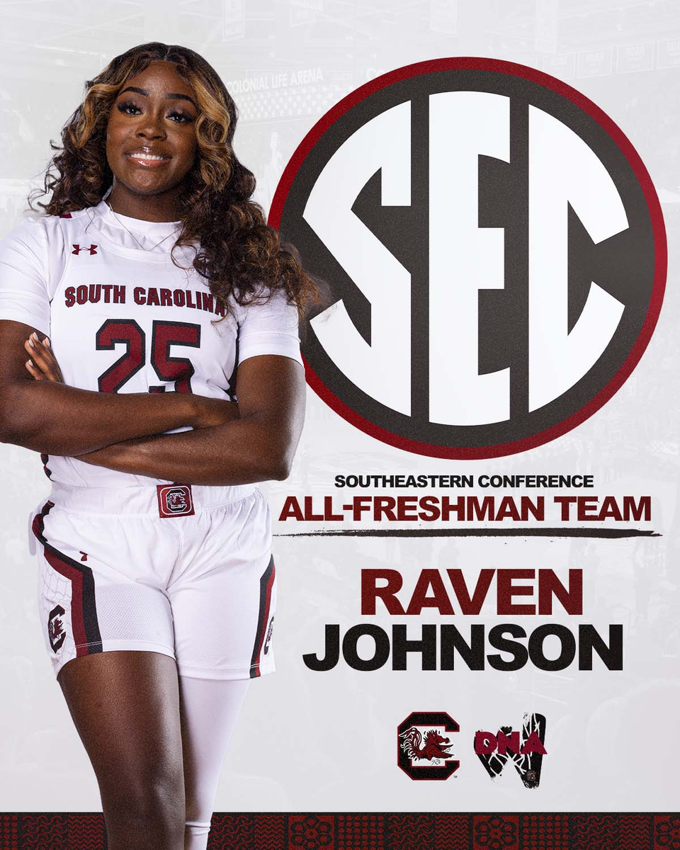 Raven Johnson 2023 SEC Awards Graphic