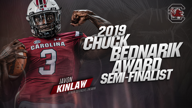 Gamecock Gala Awards: Dodie Academic Male MVP – Javon Kinlaw – University  of South Carolina Athletics