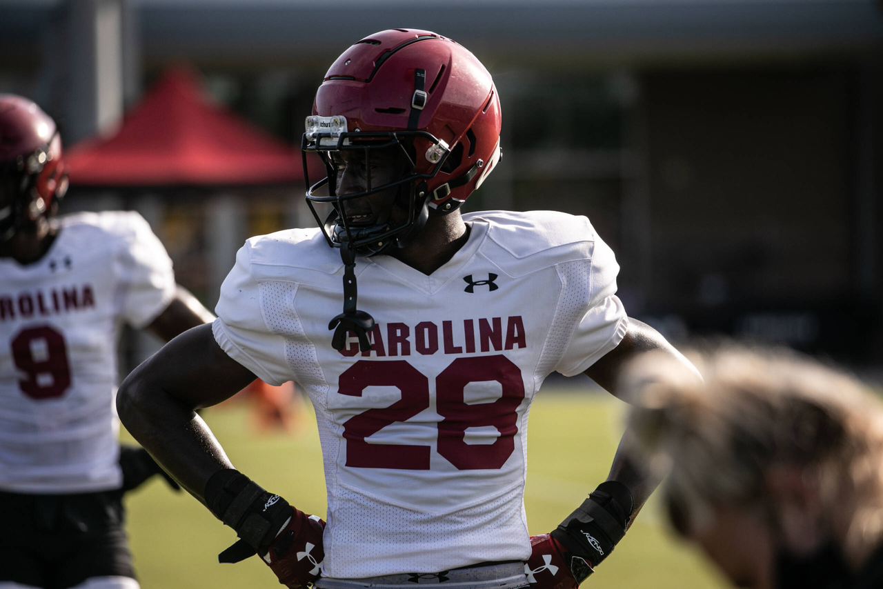 Darius Rush (28) | Thursday, Aug. 27, 2020 | Ken & Cyndi Long Football Operations Center | Columbia, S.C. | Photos by South Carolina Athletics