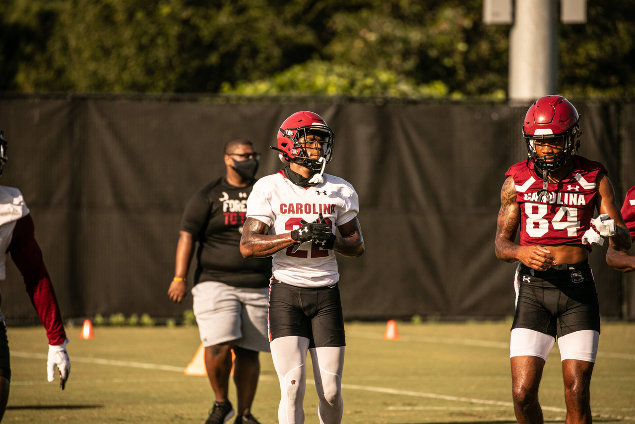 John Dixon (22) | Thursday, Sept. 3, 2020 | Ken & Cyndi Long Football Operations Center | Columbia, S.C. | Photos by South Carolina Athletics