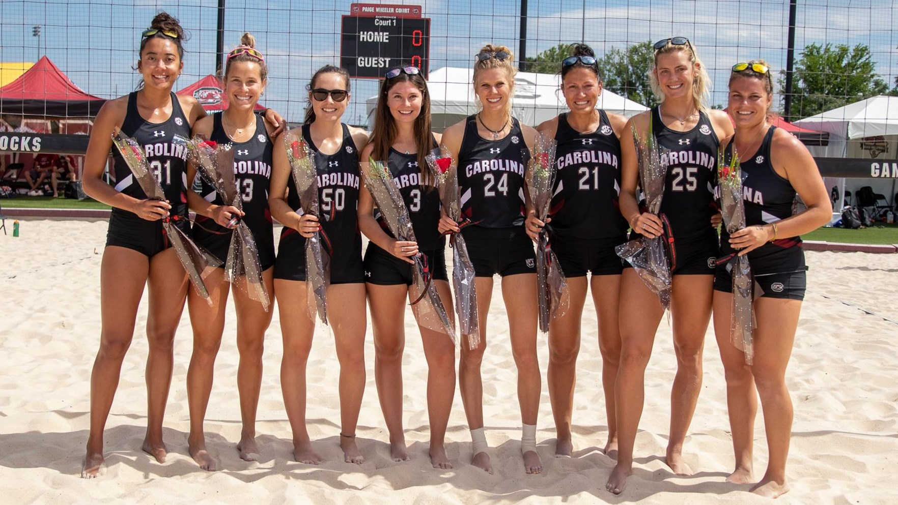 Beach Volleyball Closes Regular Season With Pair of Saturday Wins