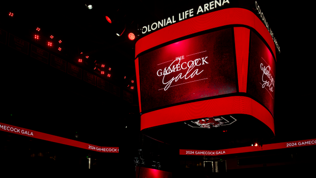2024 Gamecock Gala setting at Colonial Life Arena