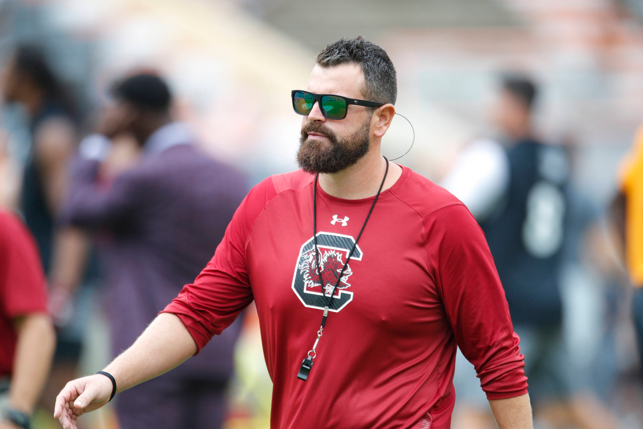 The South Carolina Gamecocks faced the Tennessee Volunteers in a Southeastern Conference East Division contest on Shields-Watkins Field at Neyland Stadium on Saturday, Oct. 9, 2021, in Knoxville, Tennessee. (Photo by Danny Parker)
