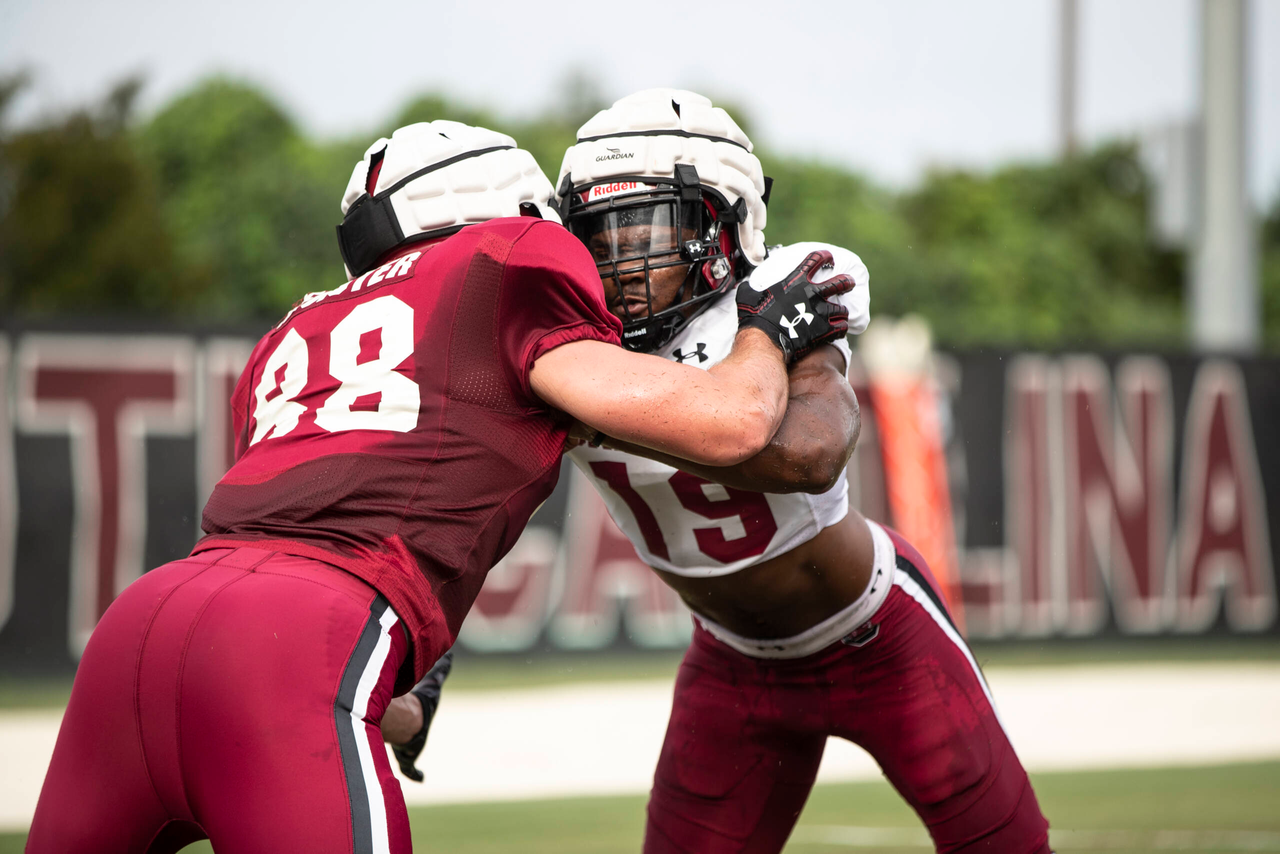 Brad Johnson (19) | Tuesday, Sept. 1, 2020 | Ken & Cyndi Long Football Operations Center | Columbia, S.C. | Photos by South Carolina Athletics