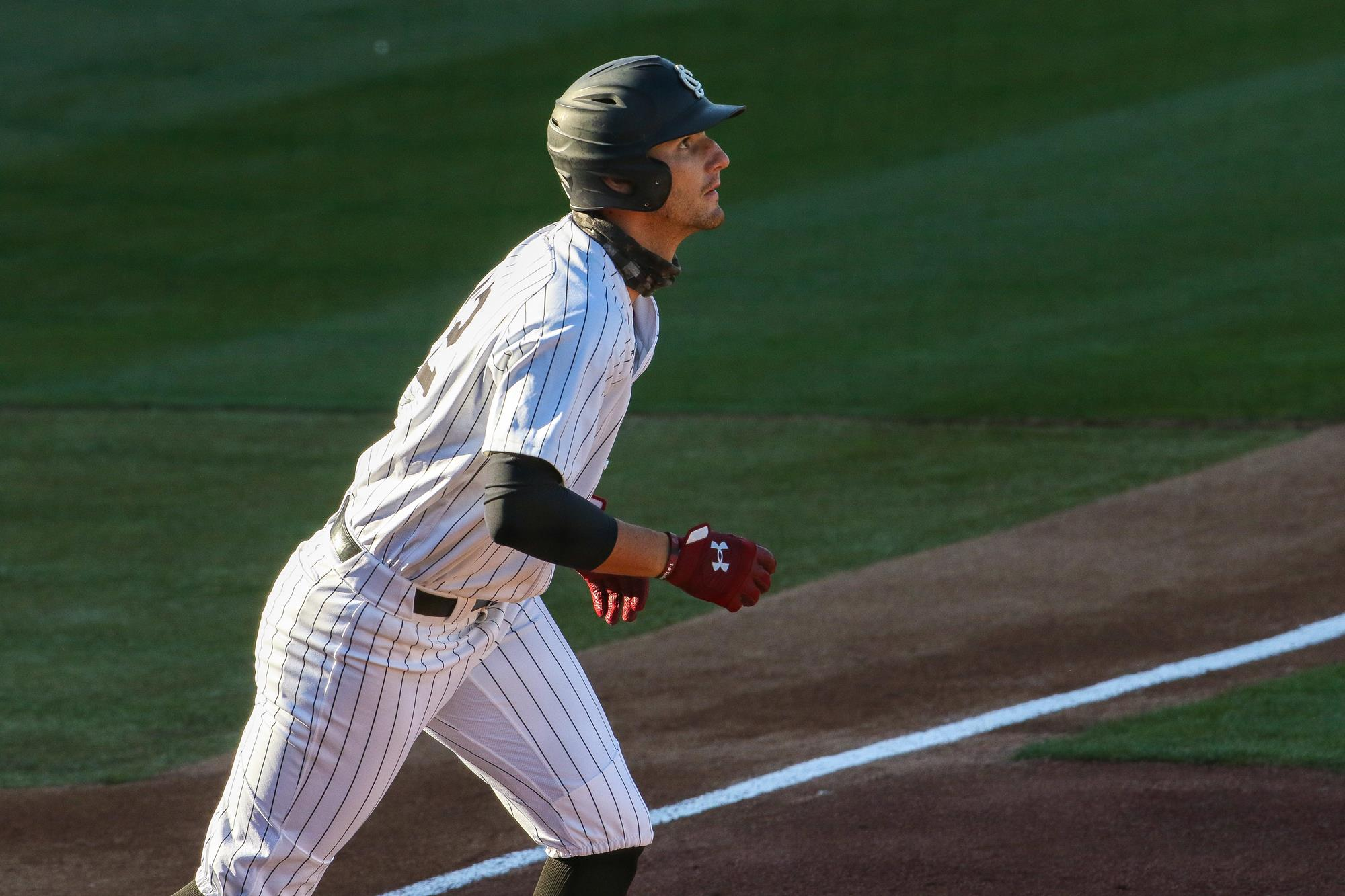 Eighth-Inning Outburst Leads Baseball Past The Citadel