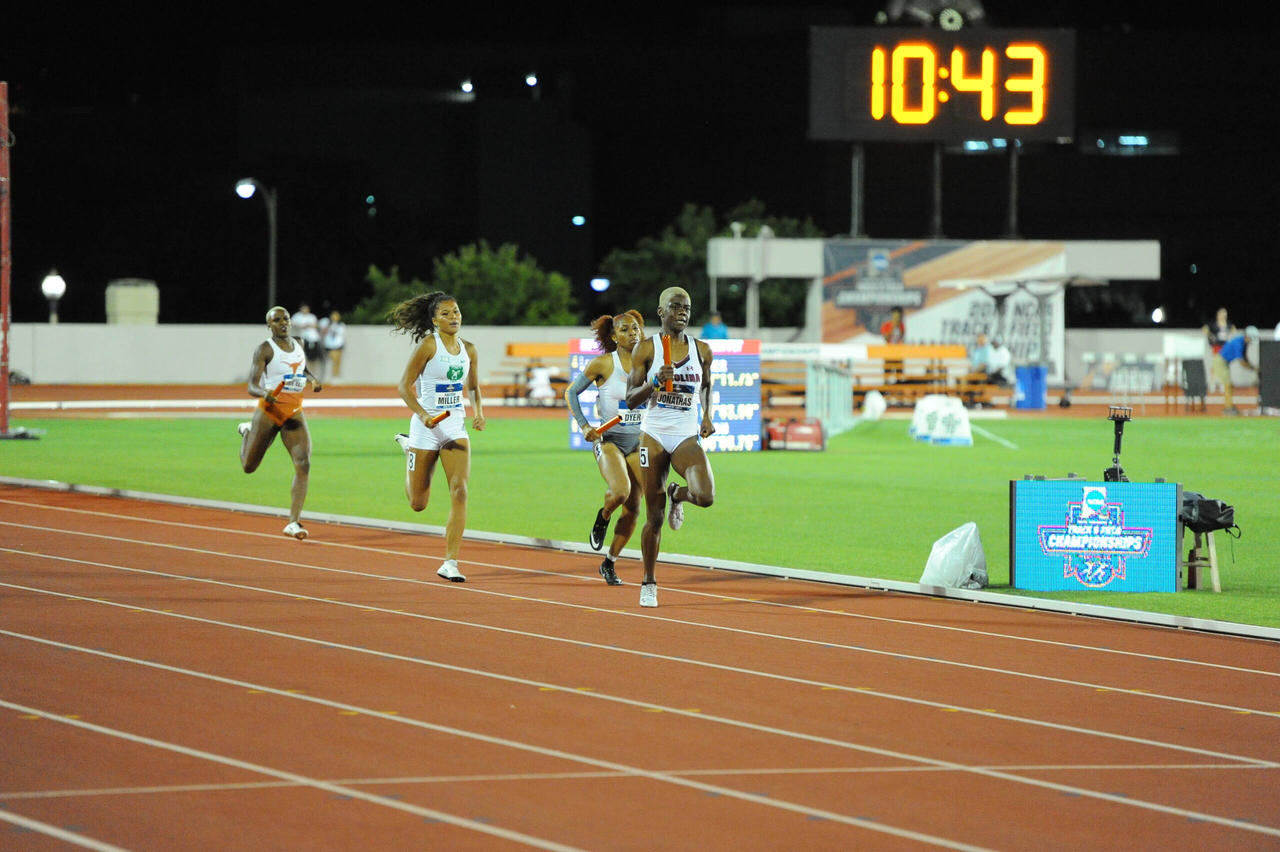 Wadeline Jonathas in action at the 2019 NCAA Outdoor Championships | June 5-8, 2019 | Photos by Cheryl Treworgy