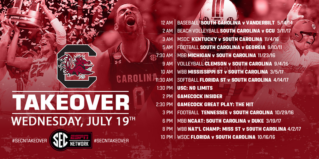 SEC Network Takeover Set for July 19